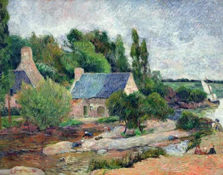 Washerwomen at Pont-Aven, 1886